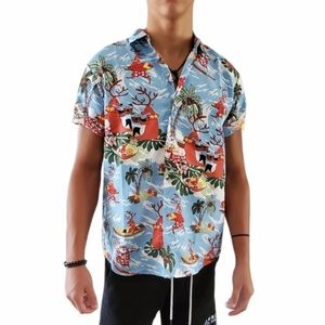 SSLR Christmas Button up Shirt